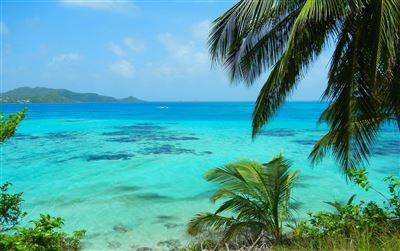 Insel San Andres mit Meerblick